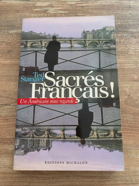 Livre     Sacrés français un américain nous rega Saleilles (66)