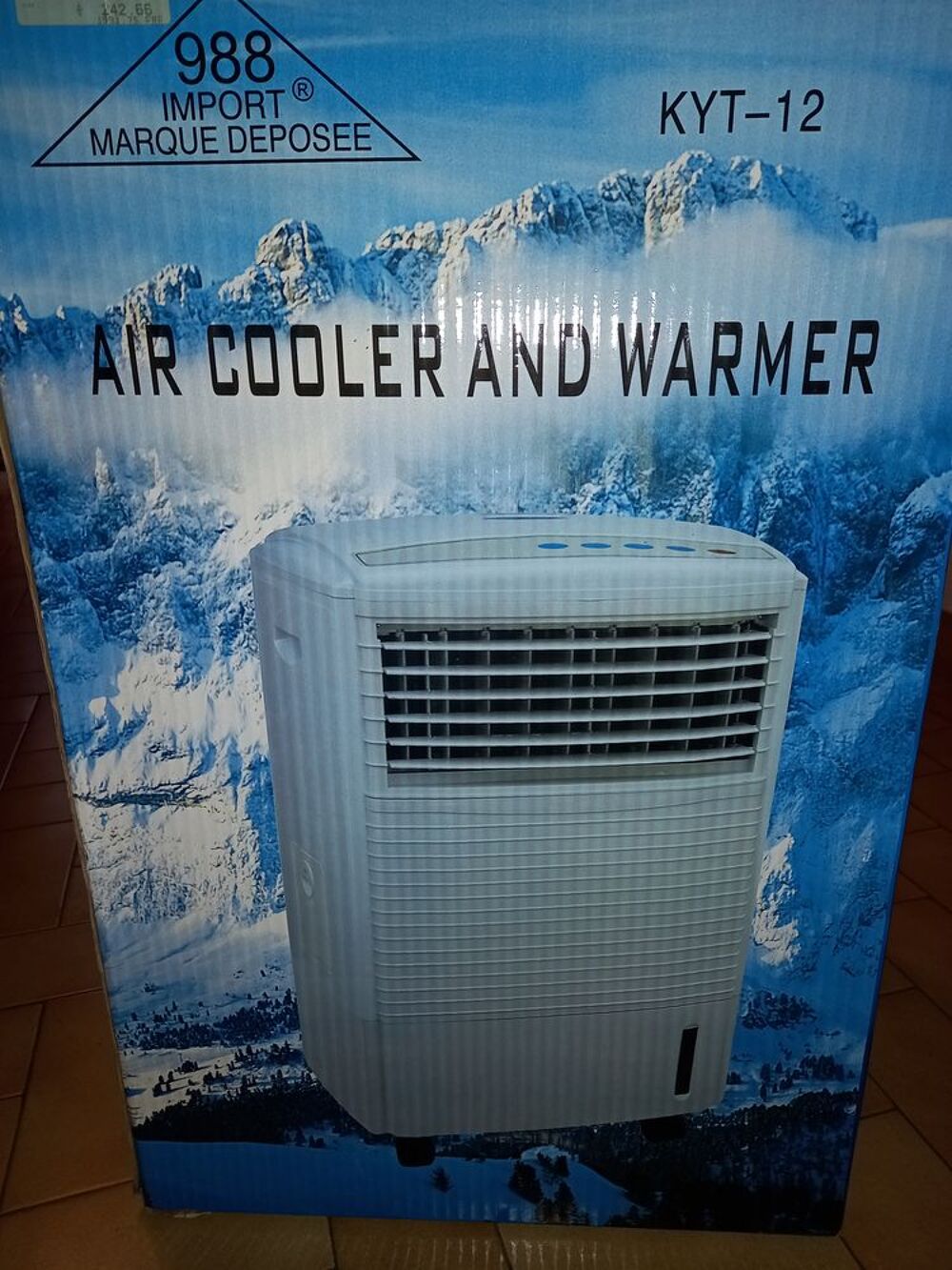 Climatiseur AIR COOLER and WARMER. Electroménager