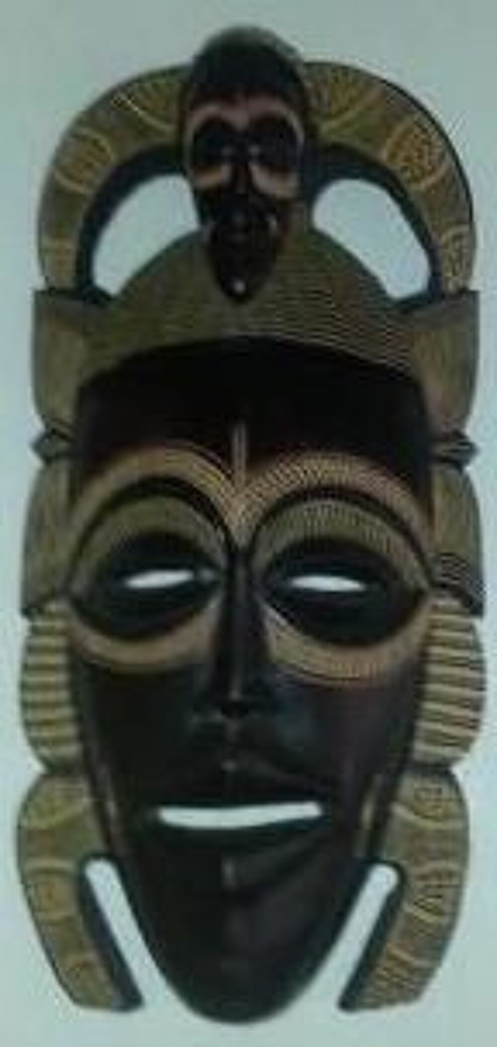 Masques africains originaux Dcoration
