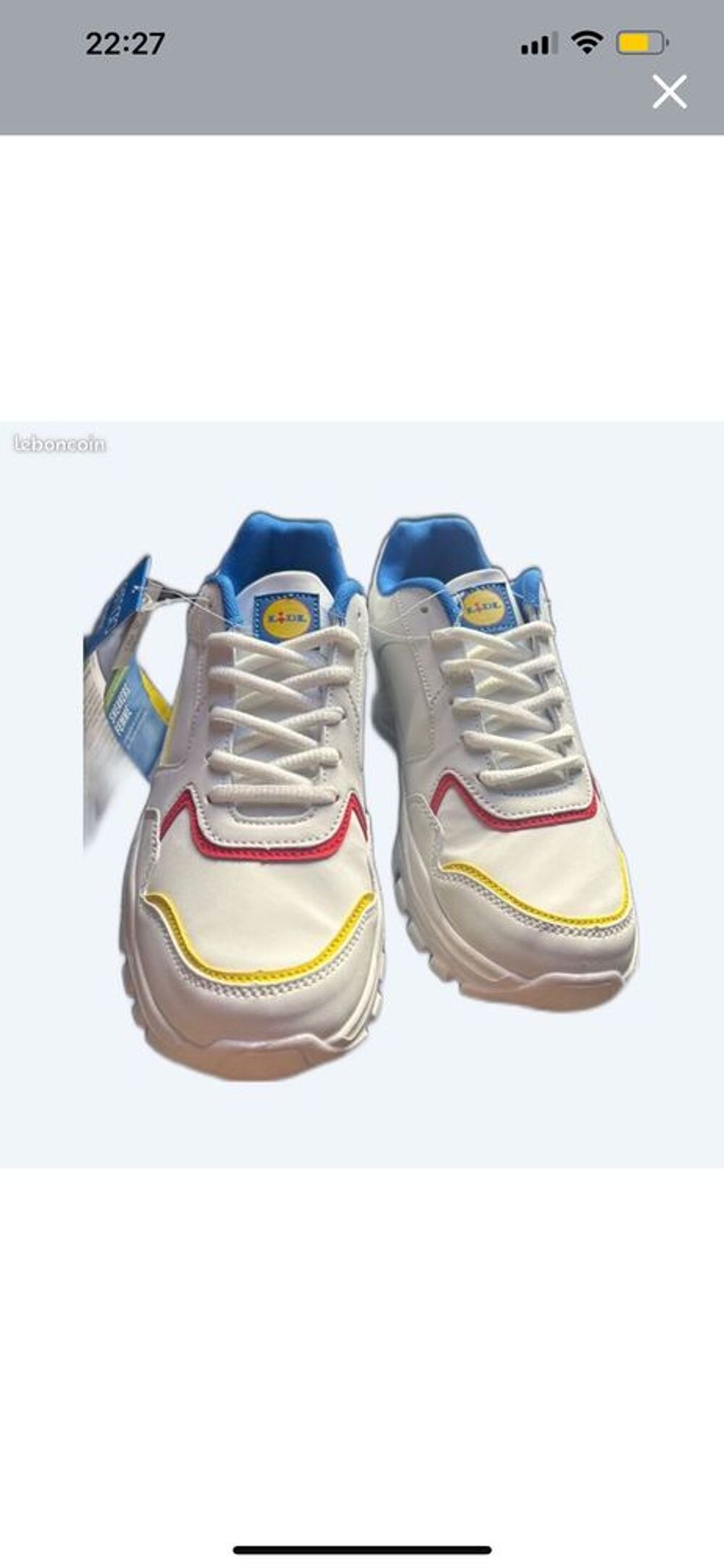 Baskets neuves, pointure 39 Lidl Chaussures