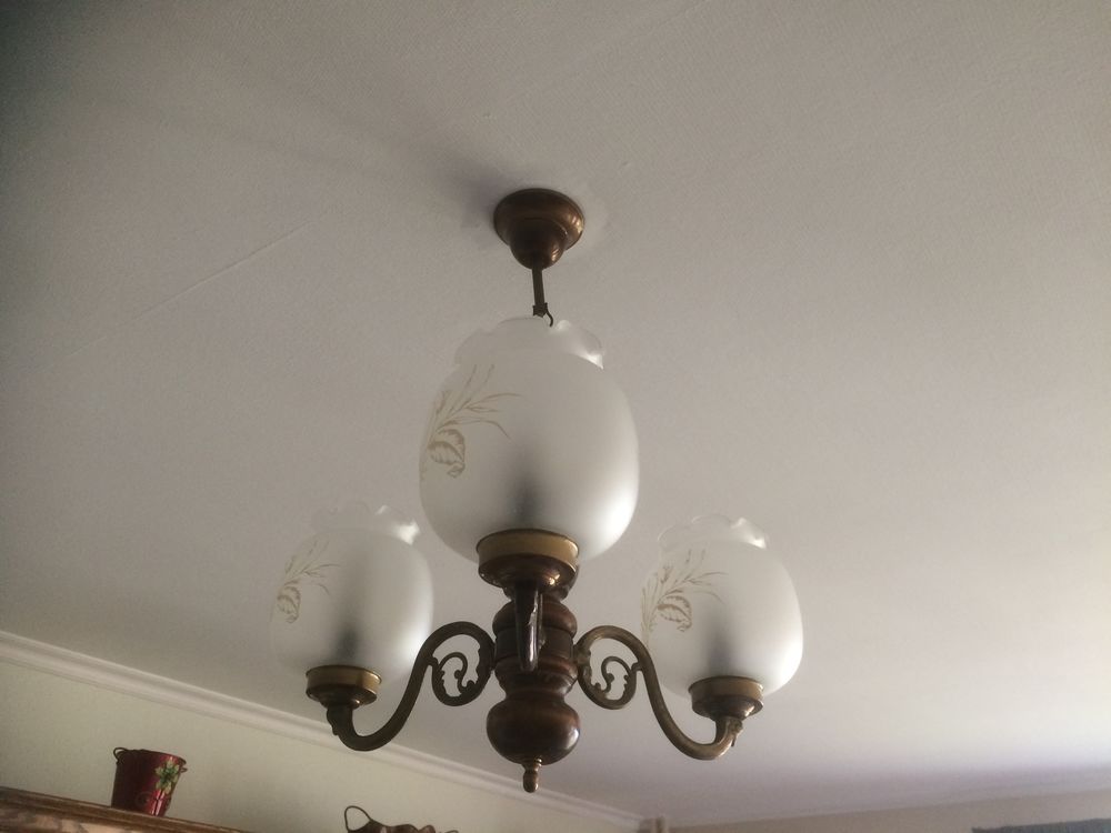 lustre rustique Décoration