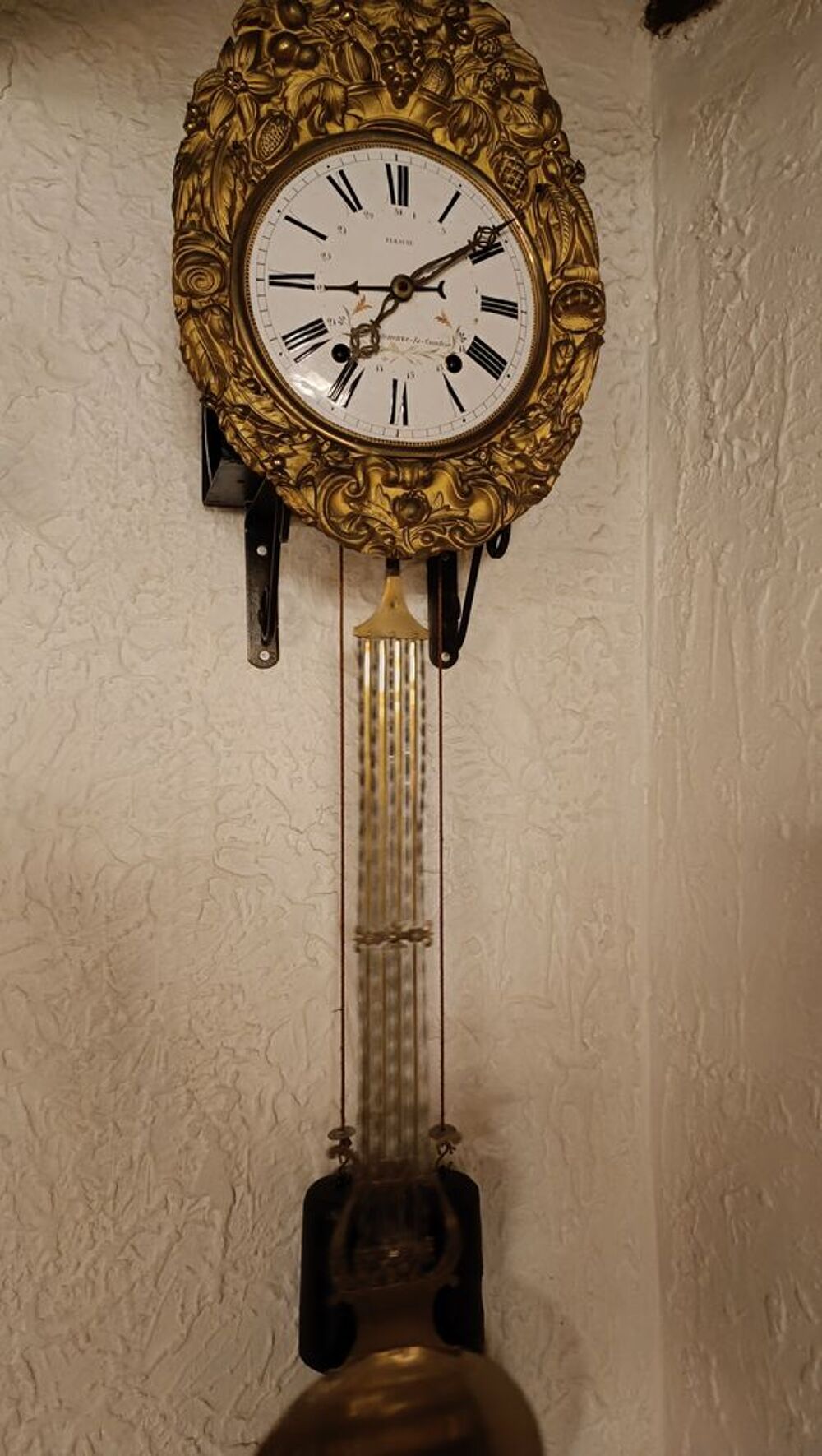 Horloge comtoise D�coration