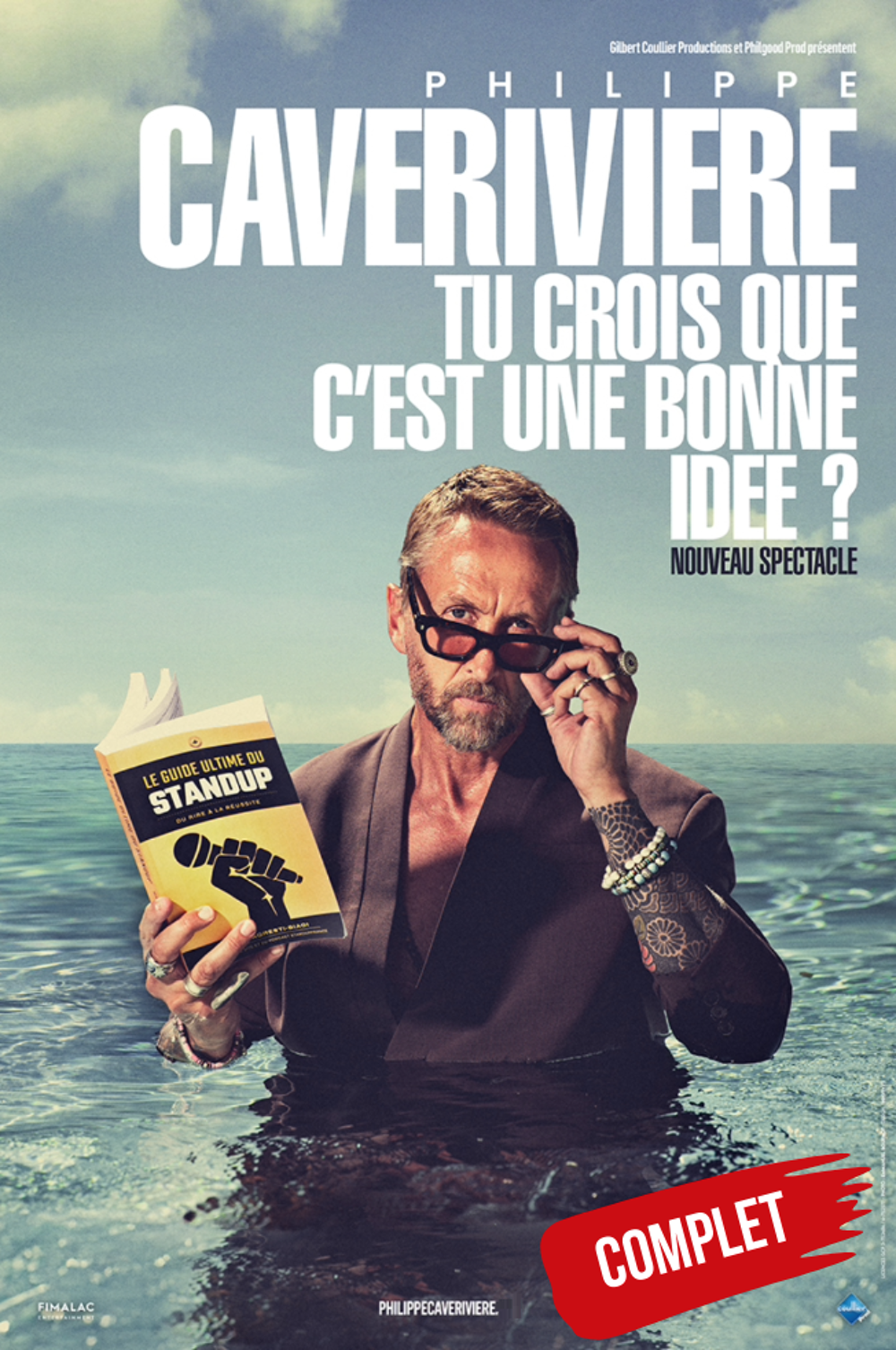 2 places spectacle : Philippe Caverivi&egrave;re vendredi 9 octobre Billetterie