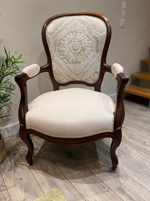 Fauteuil Cabriolet Louis Philipe refait  neuf 500 Fontainebleau (77)