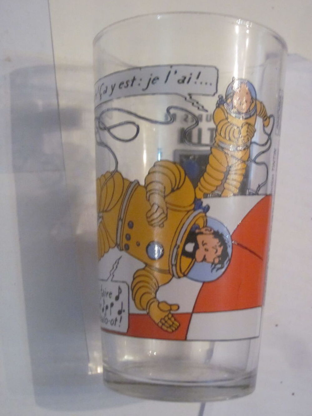 verre TINTIN - ON A MARCHE SUR LA LUNE Livres et BD
