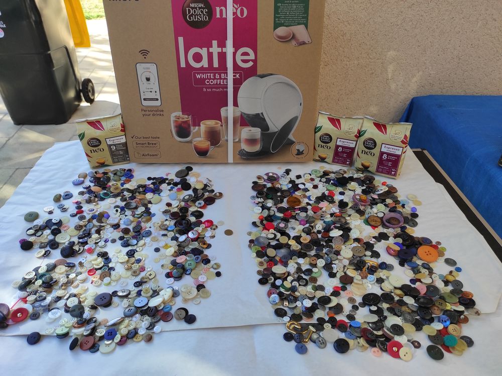 Nescaf&eacute; Dolce Gusto NEO Krups Latte lot de bouton Electroménager