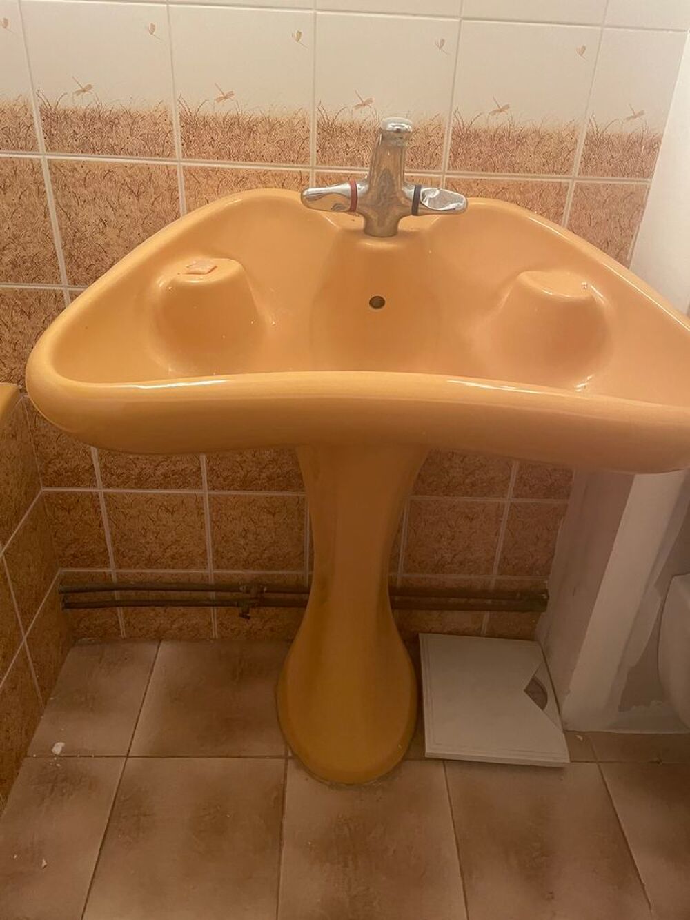 ensemble bac, &eacute;vier, colonne de salle de bain Bricolage