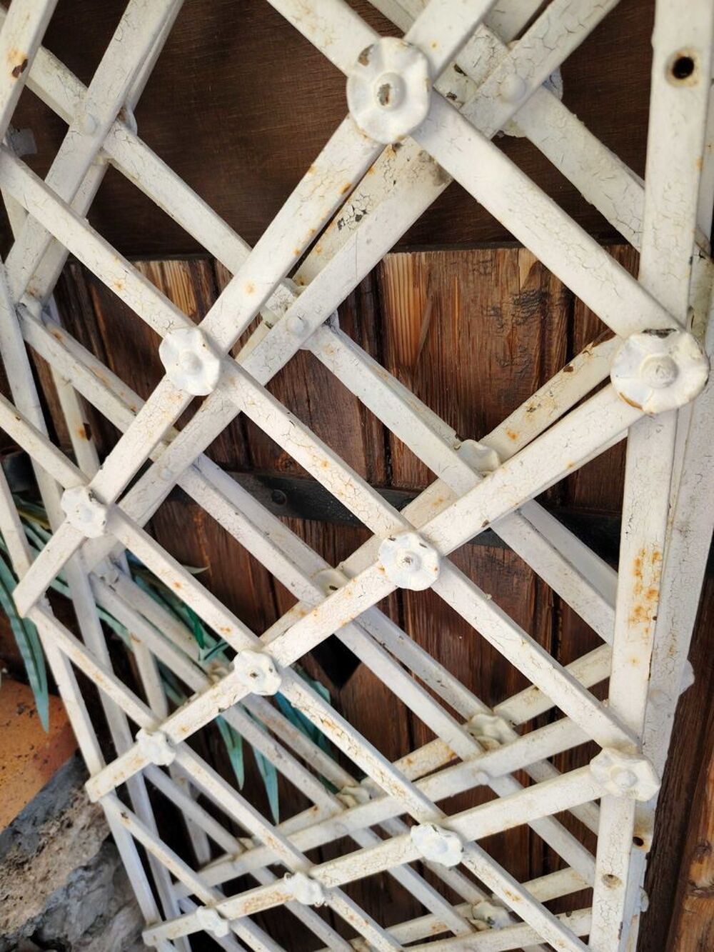 Barri&egrave;re anti effraction en fer forg&eacute; Bricolage