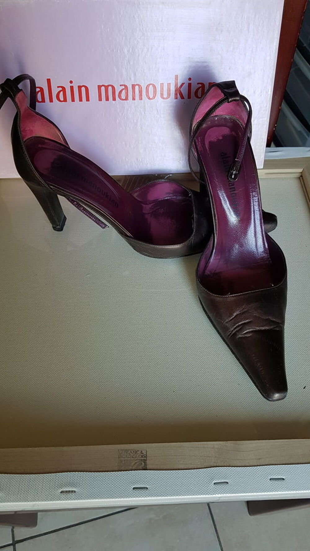 ESCARPINS CUIVRE MANOUKIAN Chaussures