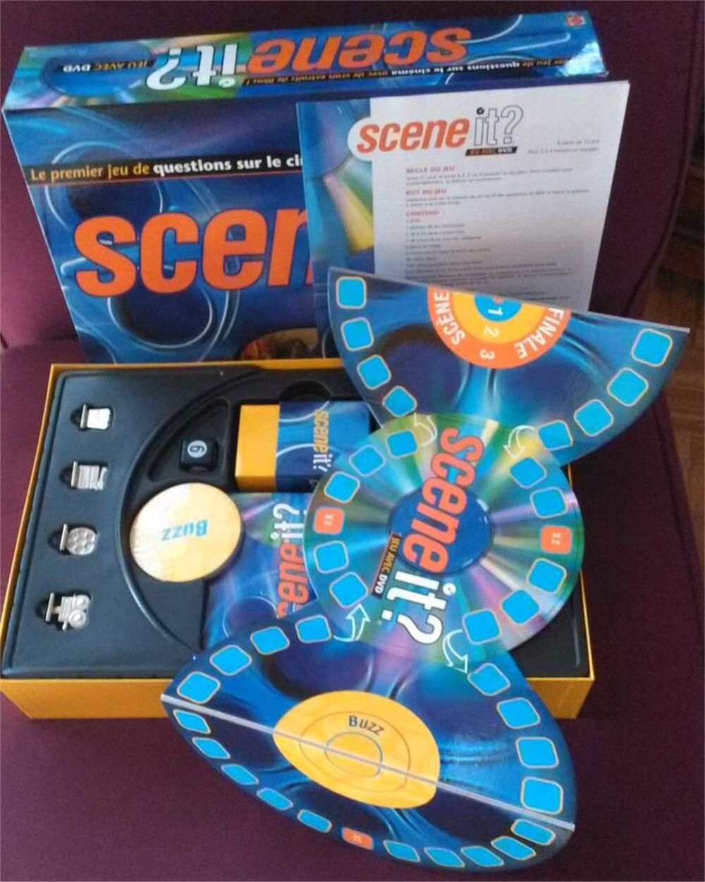 Scene It - jeu de soci&eacute;t&eacute; avec DVD Jeux / jouets