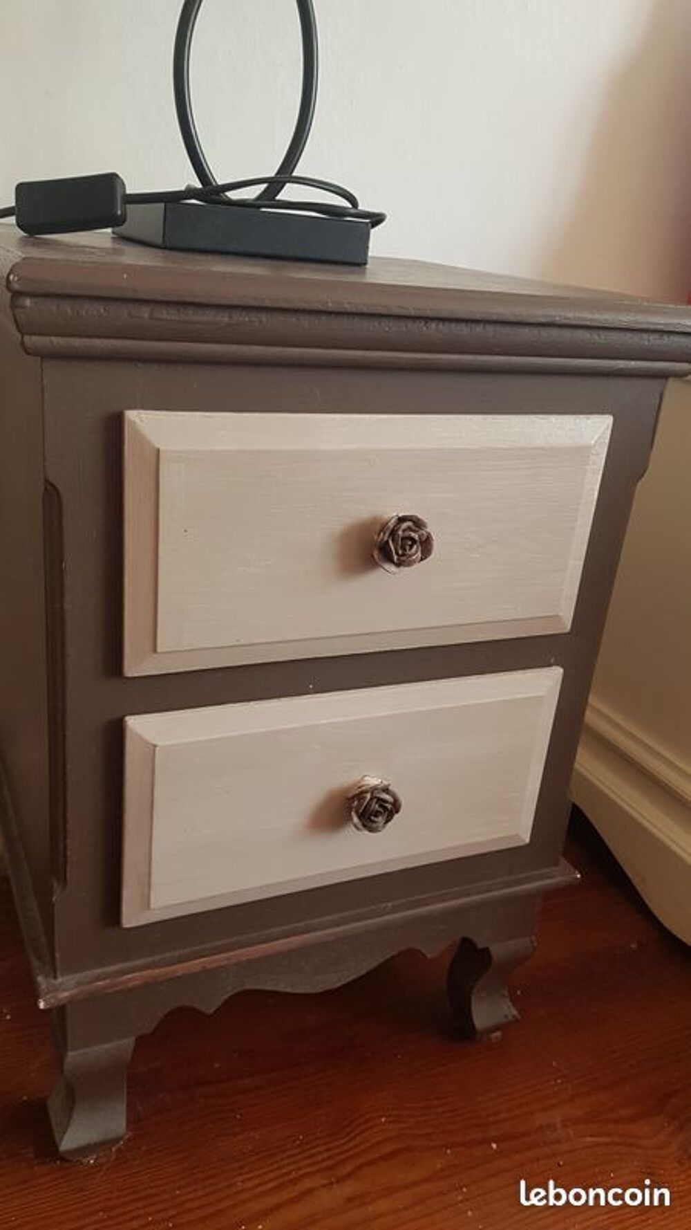chevet petit meuble d'appoint romantique shabby boh&egrave;me chic Meubles