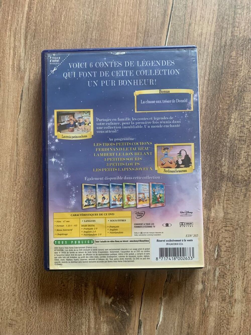 DVD &acute;&acute; Les 3 petits cochons et autres contes - volume 5 &acute;&acute; DVD et blu-ray