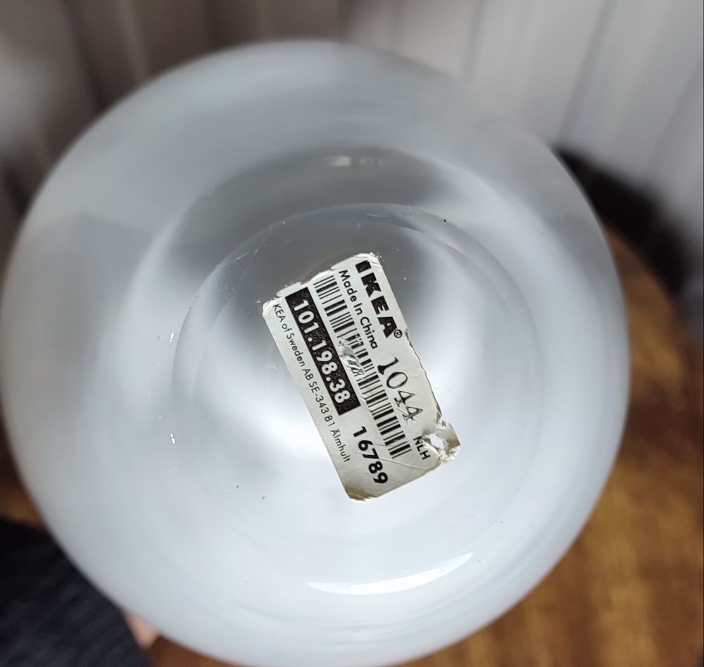 Grand vase SALONG de Johanna Jelinek pour Ikea ann&eacute;e 90 