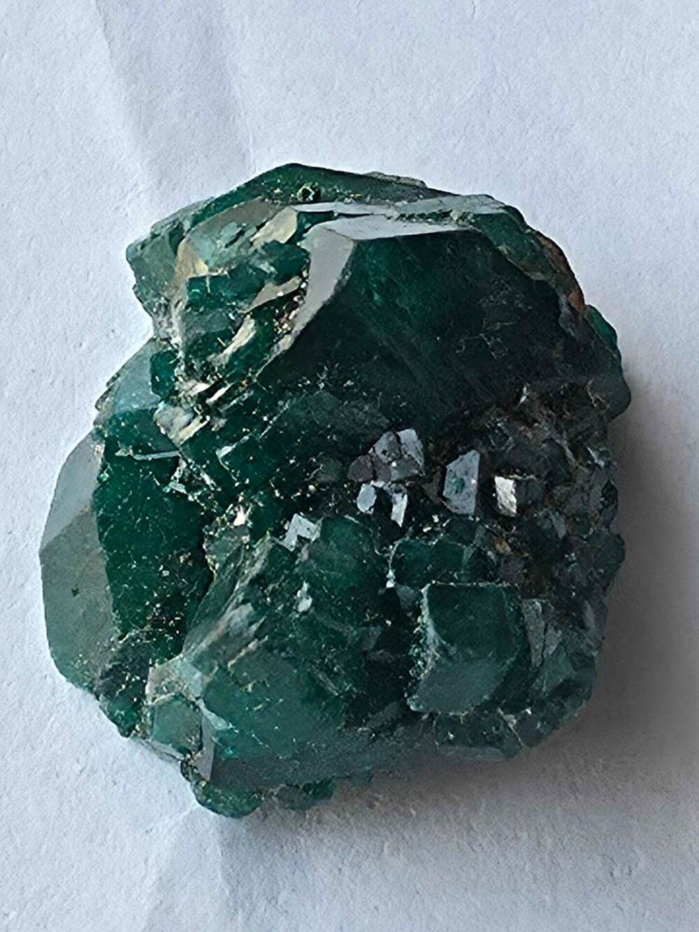 Dioptase brute du Katanga RDC-Collection 13g 