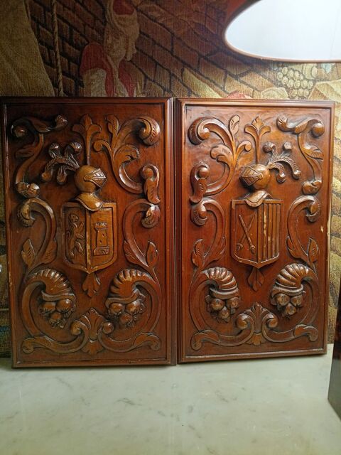 Panneaux sculpt� ancien renaissance  180 Rambouillet (78)