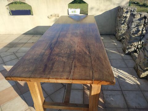 Table chne massif 600 Beauvoisin (30)