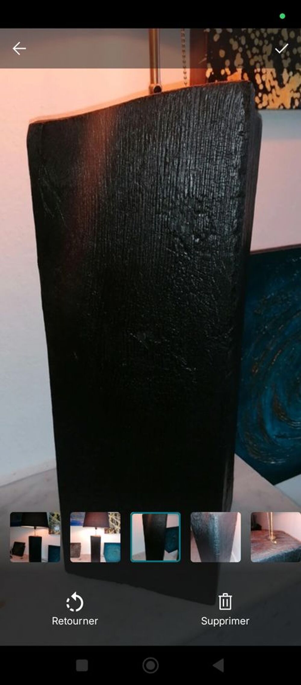 Lampe &agrave; poser mod&egrave;le unique Décoration