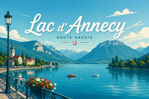 74 LAC D'ANNECY -Fonds de TABAC PRESSE et divers Bord de Lac 290000 74000 Annecy