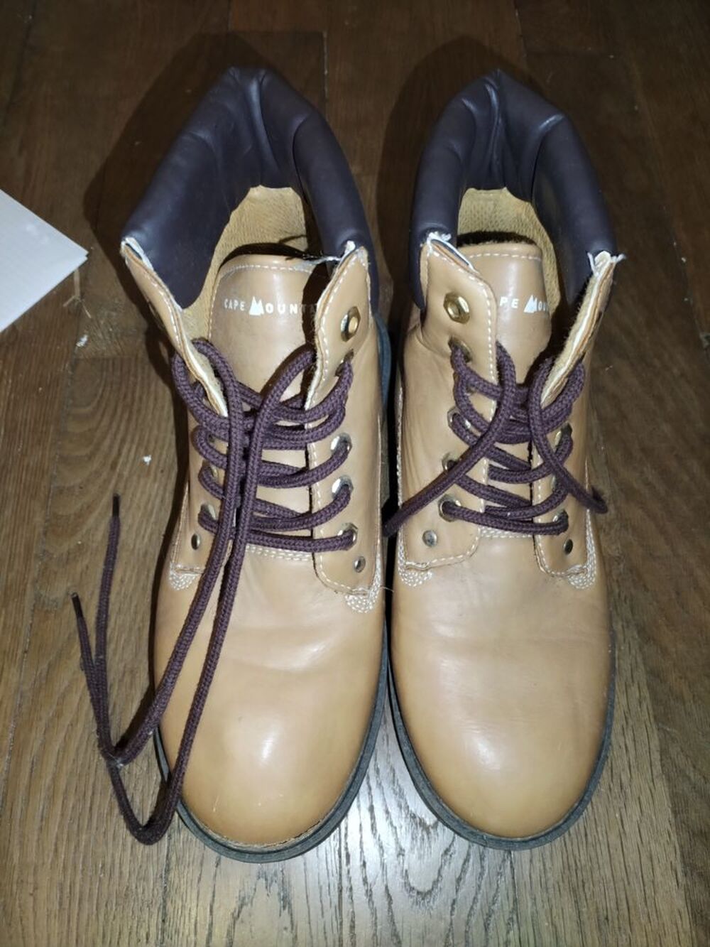Chaussures montante CAP MONTAIN marron (Taille 41) Chaussures