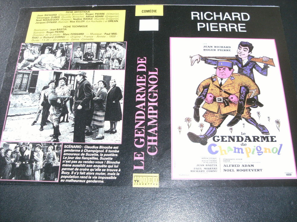 Film : " Le gendarme de Champignol " DVD et blu-ray