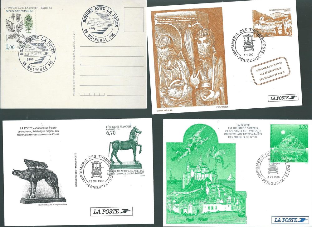Souvenirs Philat&eacute;liques de la Poste 