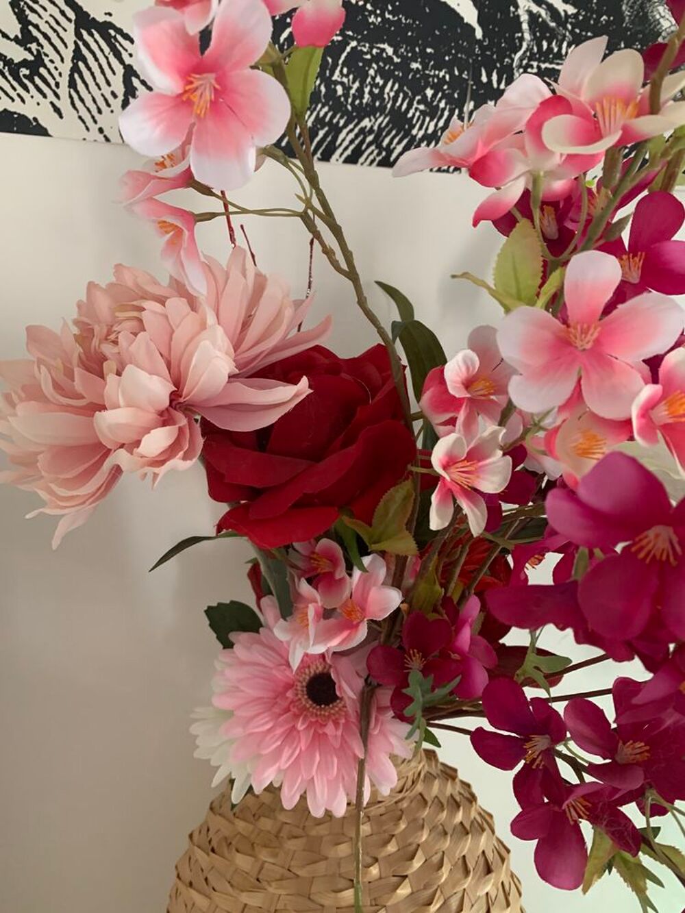 fausse fleur Décoration