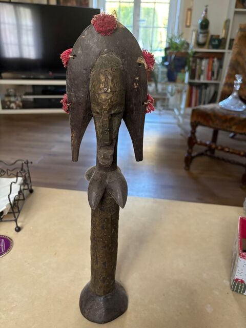 MARIONNETTE AFRICAINE A TETE JANUS 200 Loudun (86)