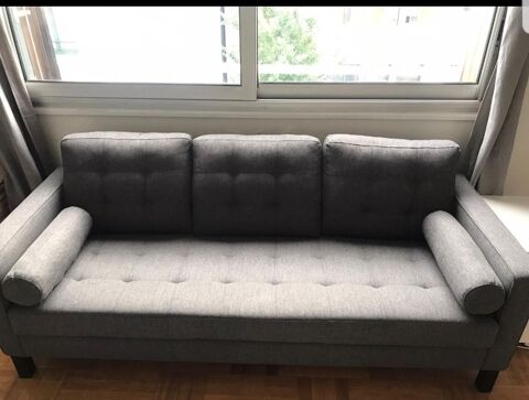 Canape 3 places fixe 200 Boulogne-Billancourt (92)
