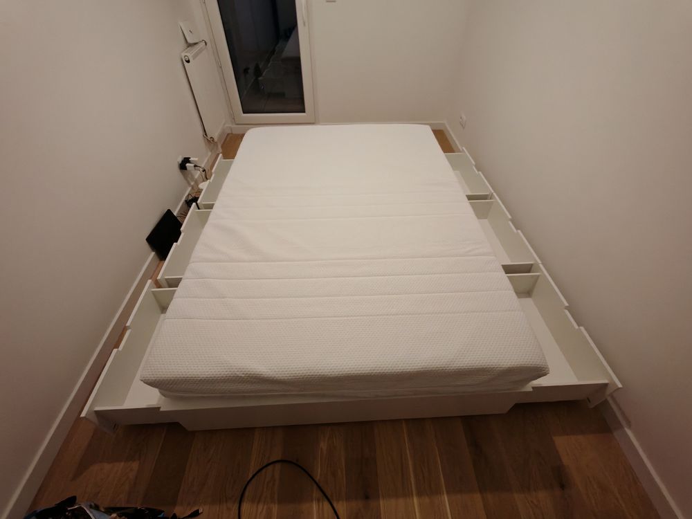 LIT 140 complet IKEA Nordli Meubles