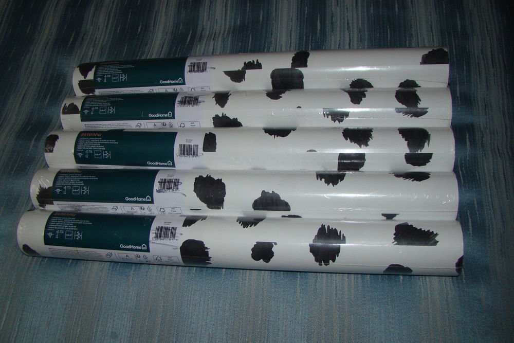 5 rouleaux de papier peint vinyle intiss&eacute; GoodHome Neufs Bricolage