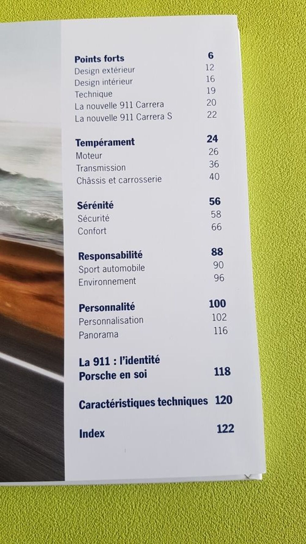 LA NOUVELLE 911 PORSCHE 