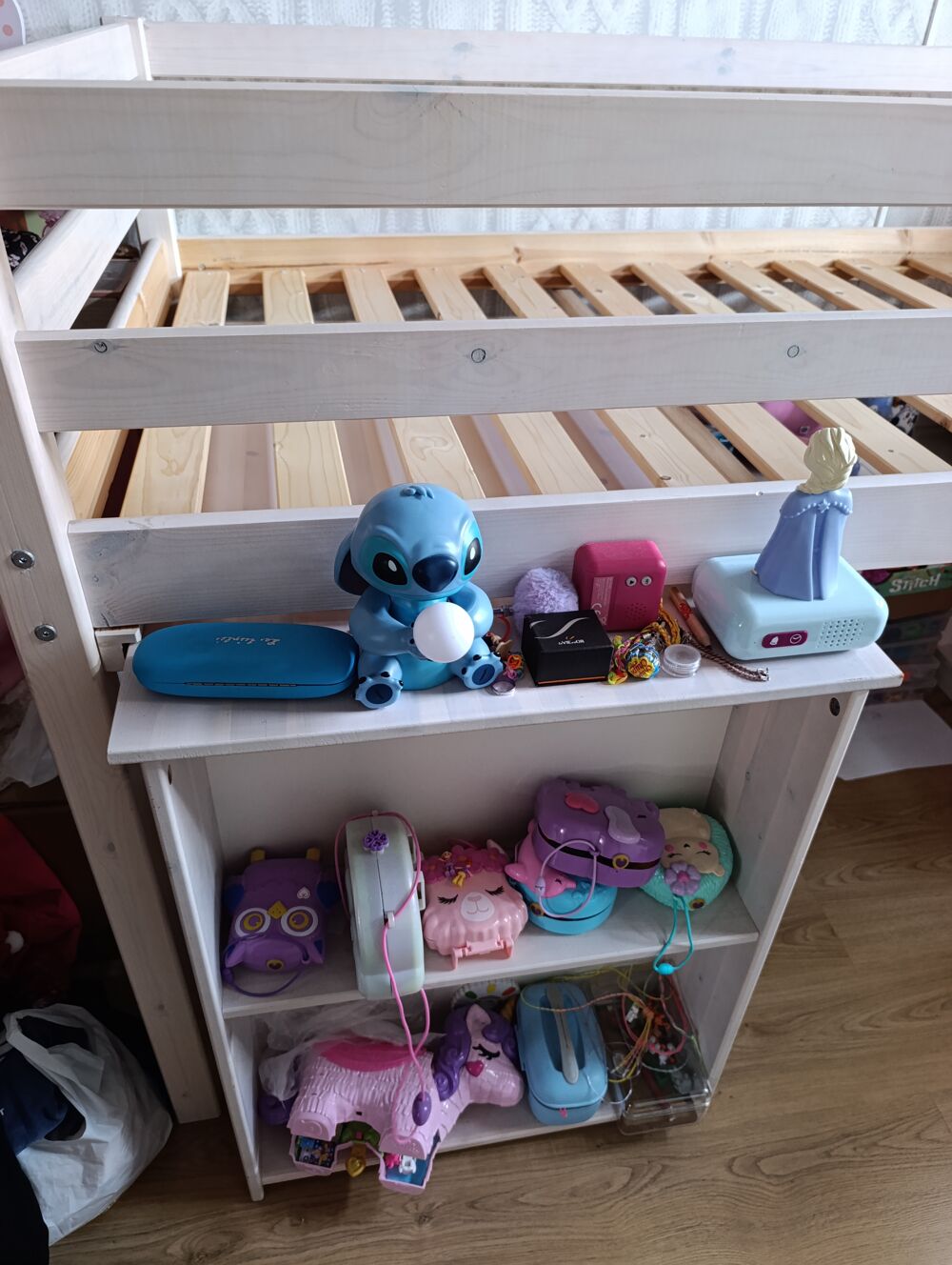 lit enfant semi mezzanine 90x190 avec bureau Meubles