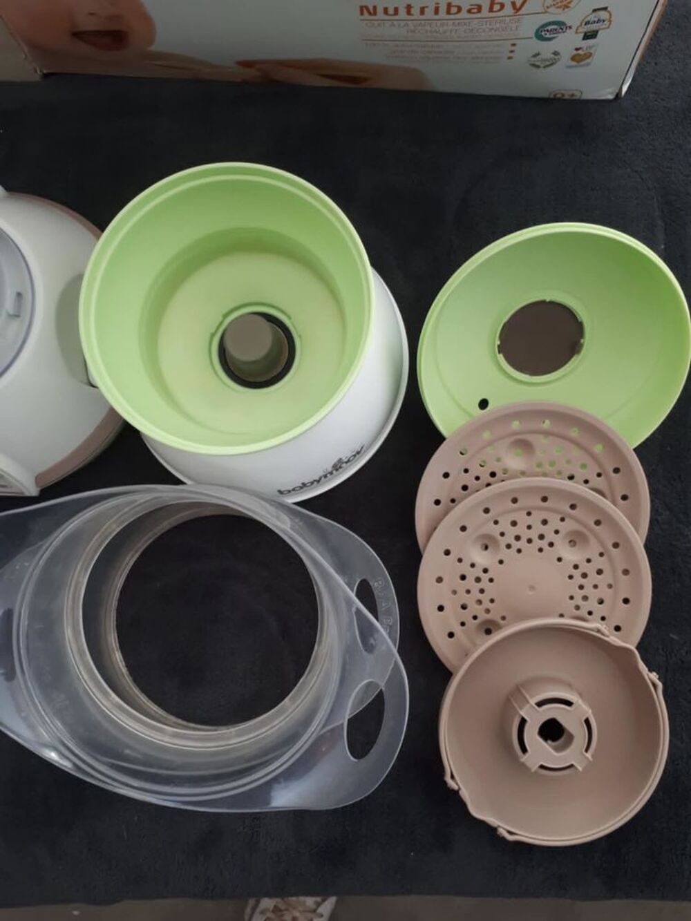 Nutribaby Babymoov st&eacute;rilise, r&eacute;chauffe, cuit &agrave; la vapeur... Puériculture