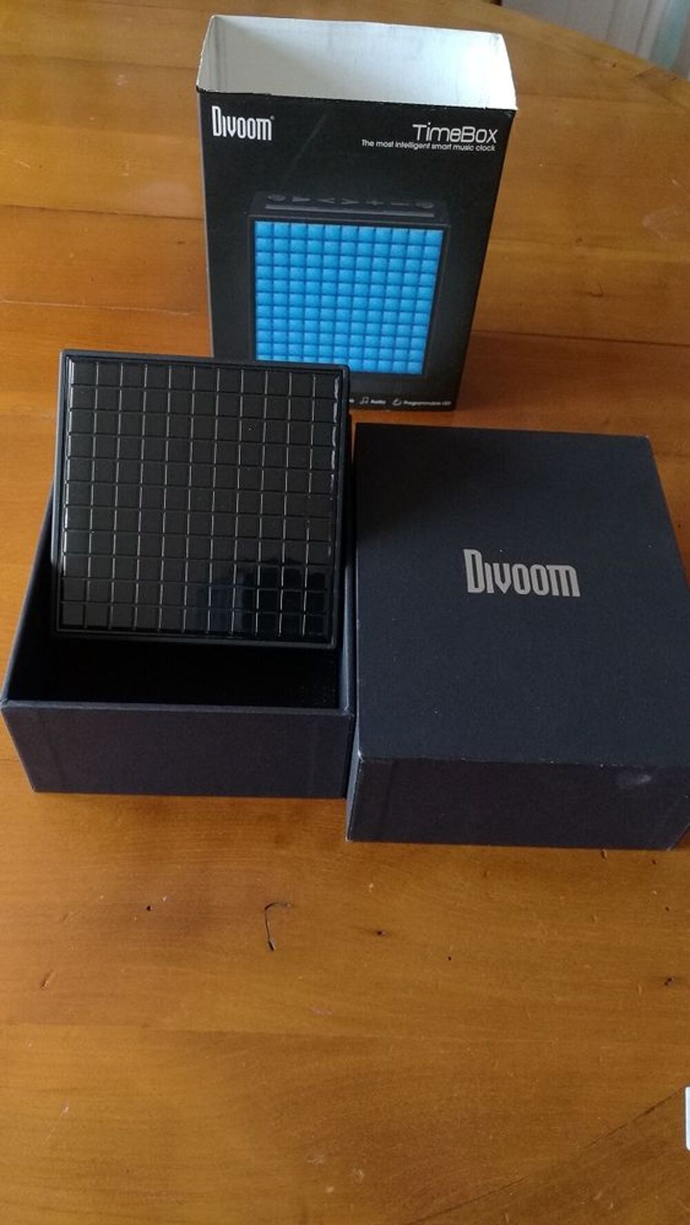 ENCEINTE LUMINEUSE DIVOOM TIME BOX BLUE TOOTH Audio et hifi