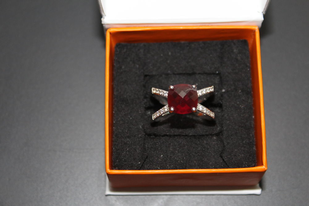 Bague argent et oxydes de zirconium Bijoux et montres