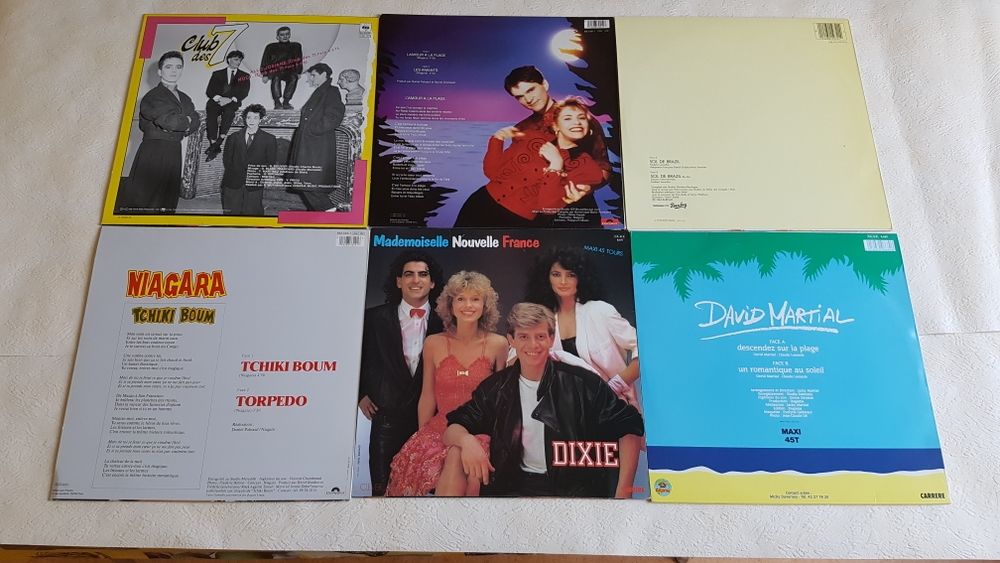 LES MAXI 45T PHOTO 15 CD et vinyles