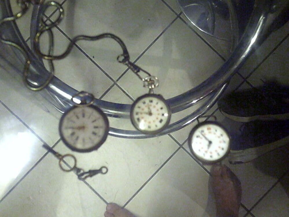 lot de 3 montres de 1900 Bijoux et montres