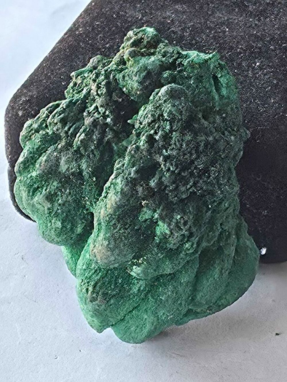 Malachite Fibreuse du Katanga-Rare Stalactite Naturelle 48g 