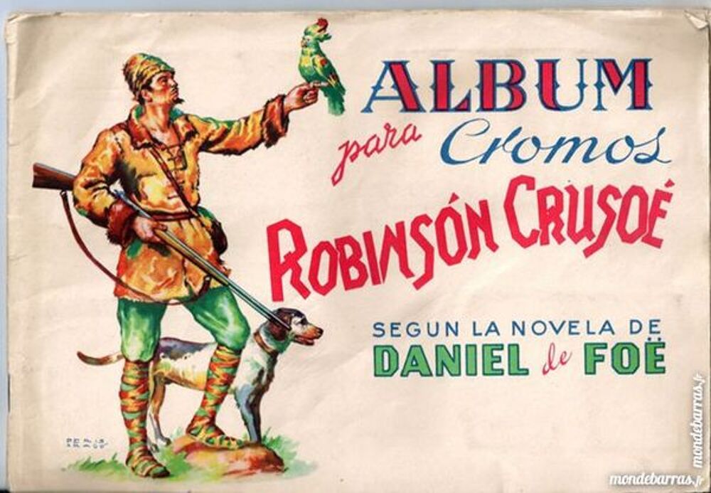 Album de cromos: Robinson Crusoe Livres et BD