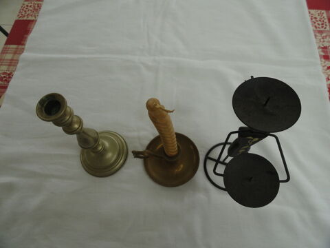 Bougeoirs divers 10 Sabl�-sur-Sarthe (72)