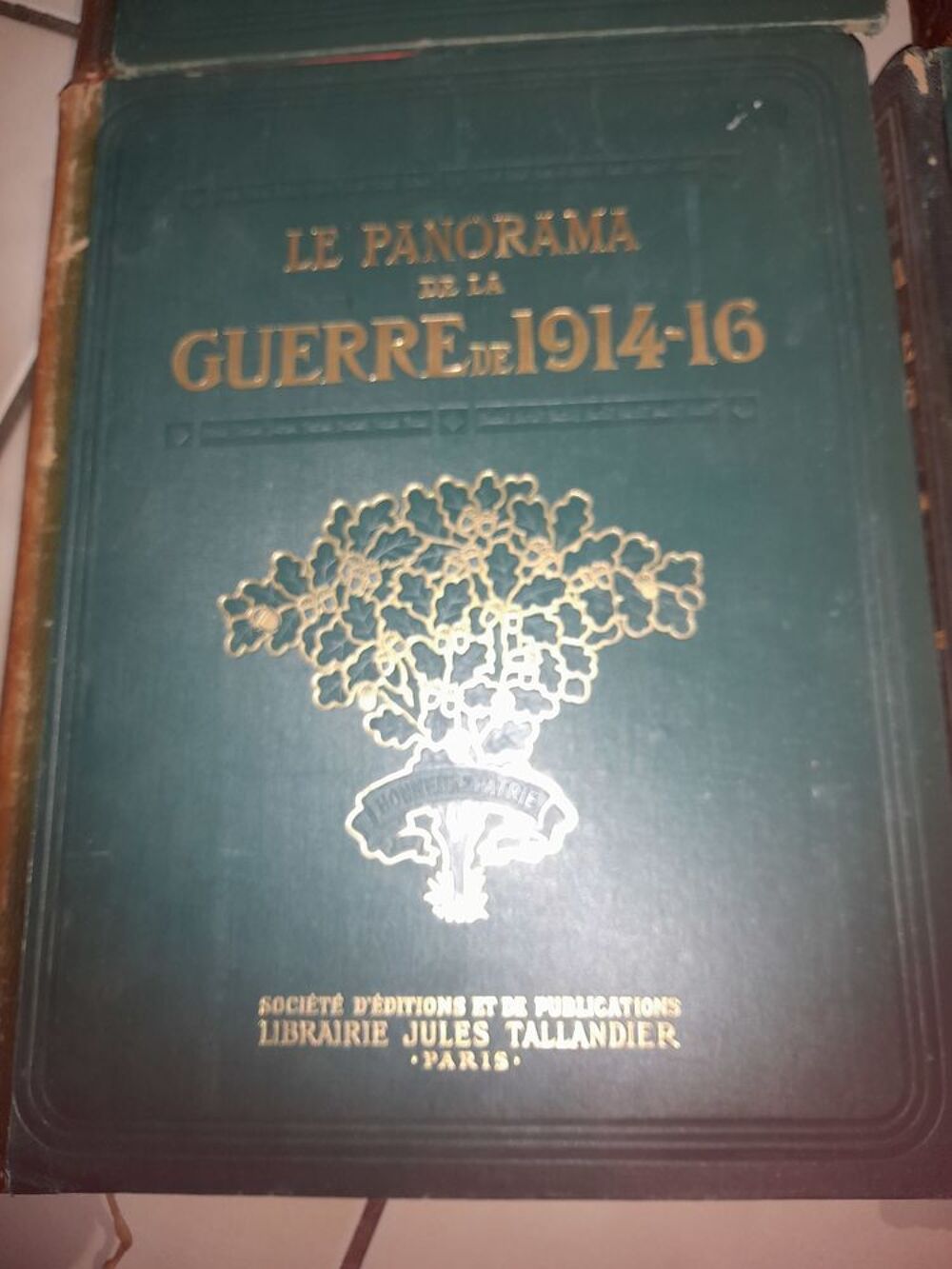 Livres le panorama de la guerre de 1914-15 et16 
