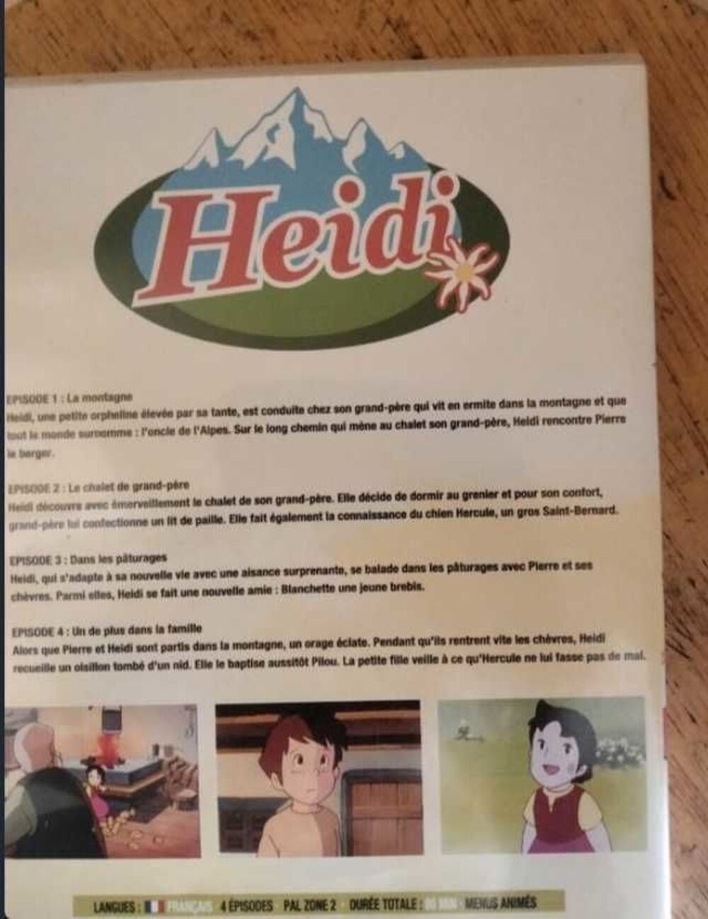 DVD Heidi DVD et blu-ray
