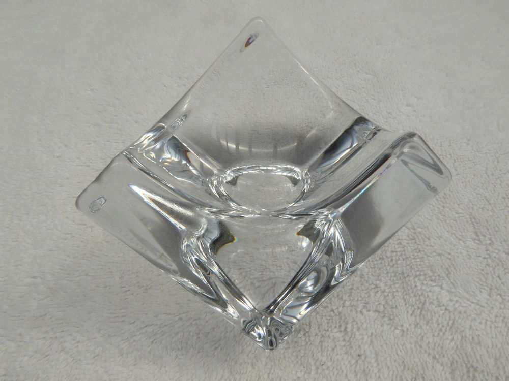 Cendrier en cristal de Daum Décoration