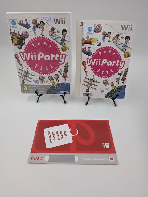 Jeu Nintendo Wii Wii Party en boite, complet + VIP 16 Vulbens (74)