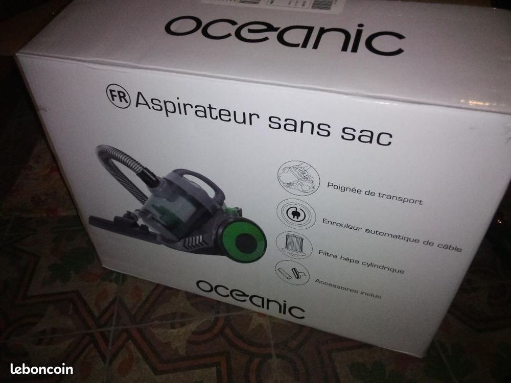 Oceanic aspirateur sans sac top