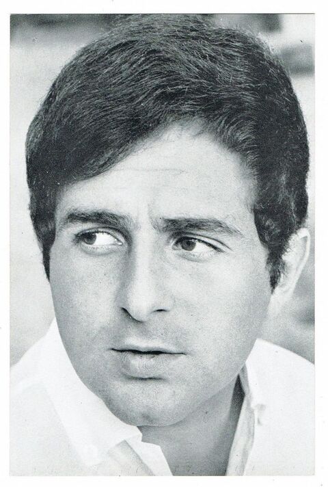 RICHARD ANTHONY Photo Carte Publicitaire Noir & Blanc 1967 4 Tourcoing (59)
