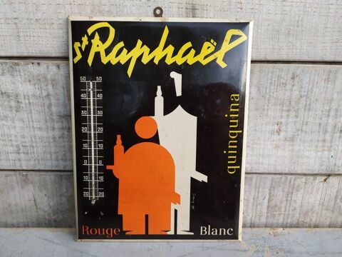 Ancien thermom�tre Glacoide Publicitaire Saint Rapha�l 70 Loches (37)