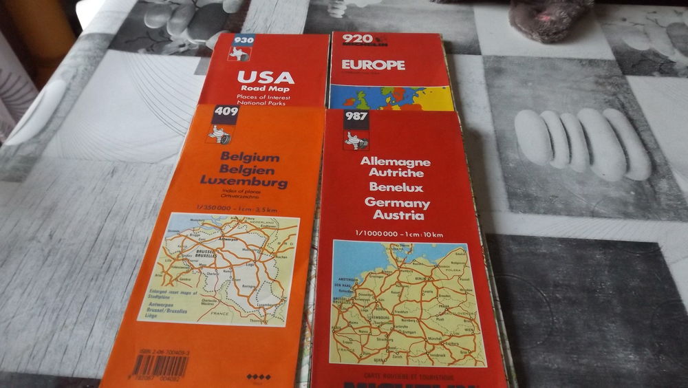 CARTE MICHELIN 