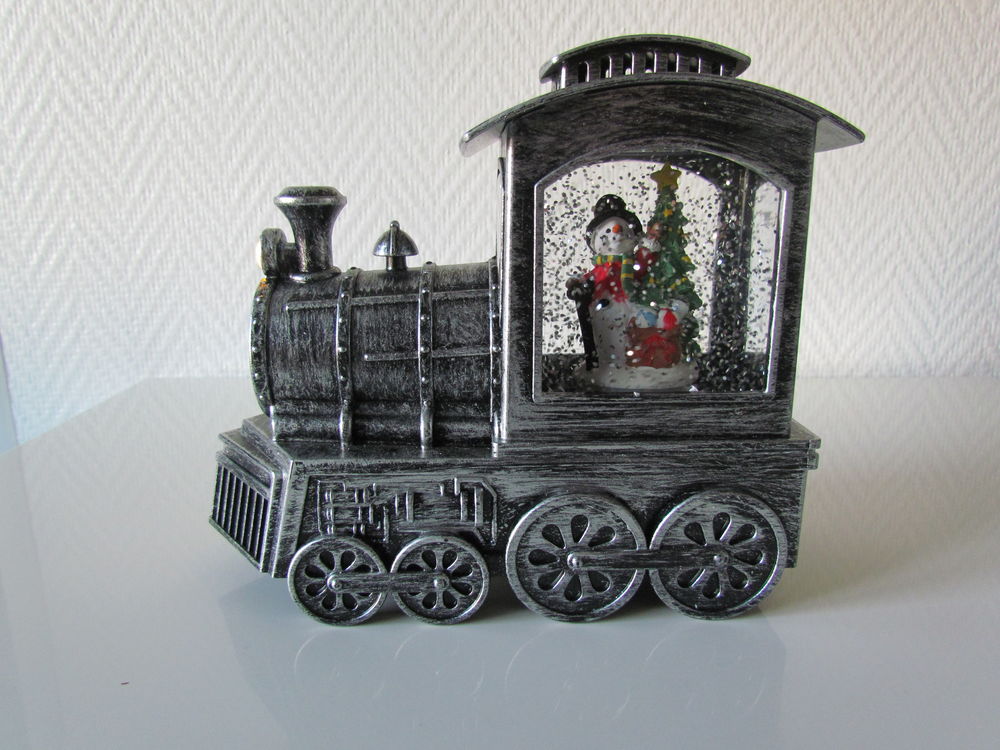 train de no&eacute;l Décoration
