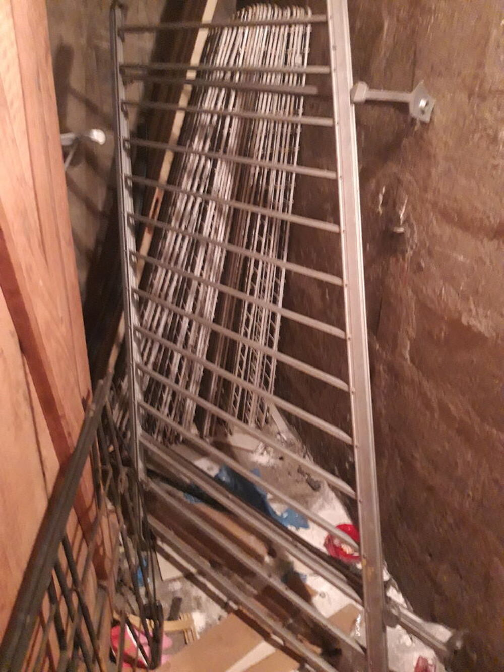 2 rampes d'escaliers en aluminium Bricolage